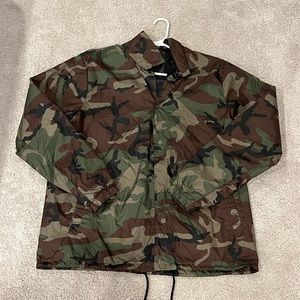 Mens Nike SB coaches jacket camo